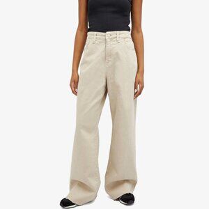 Good American Women's Good Ease Relaxed Jeans in Sand